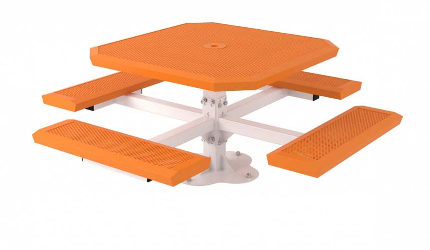 Surface Mount Thermoplastic Picnic Table