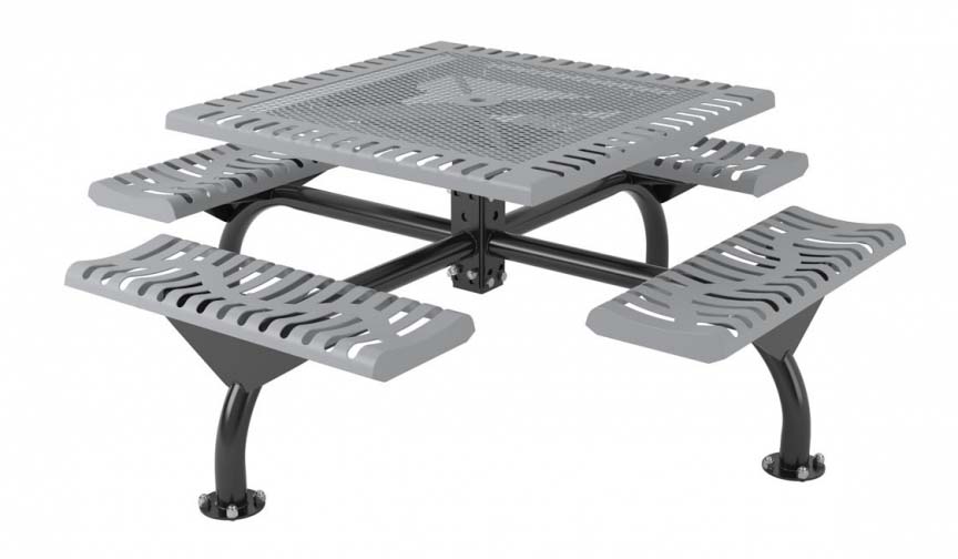 Surface Mount / Portable Thermoplastic Picnic Table
