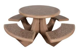 Concrete Picnic Table