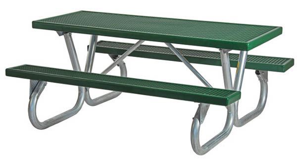 plastisol picnic table