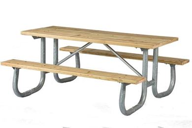 Commercial Wooden Picnic Table