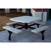 Octagonal Thermoplastic Steel Picnic Table