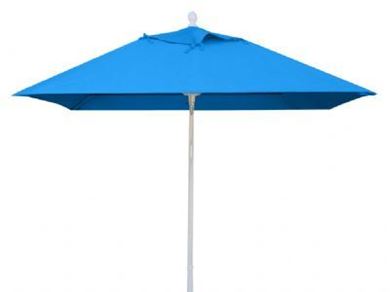 Market Umbrella 7 1/2 Foot Square Fiberbuilt Marine