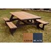 Picture of 8 ft. Commons ADA Double End Wheelchair Accessible Recycled Plastic Picnic Table
