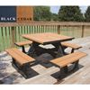 Square Recycled Plastic Picnic Tables