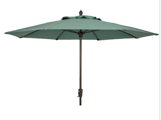 Market Umbrella 9 Foot Octagon Fiberbuilt Marine Grade