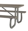 Frame only for 8 ft. Table, Welded 2 3/8” OD Galvanized Steel, Portable