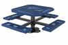 Infinity Style Square Thermoplastic Picnic Table