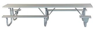 Frame only for 12 ft. ADA Wheelchair Acessible Table, Welded 2 3/8” OD Galvanized Steel Portable
