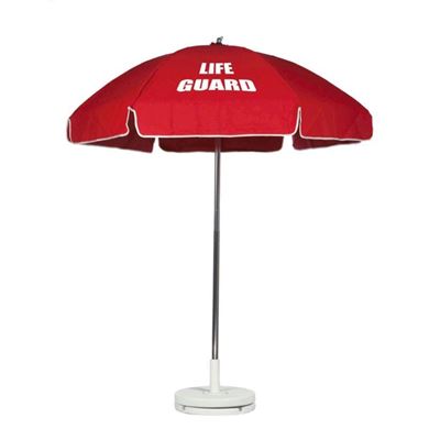 6.5 Ft. Lifeguard Umbrella with Marine Grade Fabric