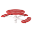 Round Thermoplastic Picnic Table Regal Style