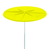 Umbrella 7 1/2 Foot Round Fiberglass Galvanized