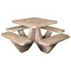 	36" Concrete Square Picnic Table