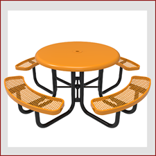 Picture for category Thermoplastic Metal Picnic Tables