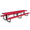 12 Ft. Rectangular Expanded Thermoplastic Steel Picnic Table