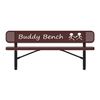 ELITE Backed Buddy Bench