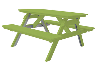 5 Ft. Traditional Recycled Plastic Picnic Table
