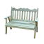 4 Ft. Royal English Wooden Bench In Knotfree Yellow Pine Or Western Red Cedar