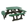Recycled Plastic Bistro Picnic Table	
