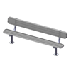B8WBULSM - 8’ Quick Ship UltraLeisure Style Standard Bench With Back, Surface Mount