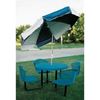 Thermoplastic Picnic Table With Seats and Back