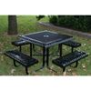 Square Thermoplastic Classic Picnic Table