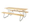 Commercial Rectangular Wooden Picnic Table