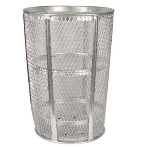 52 Gallon Steel Mesh Basket Galvanized or Powder Coated