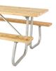 Frame only for 6 or 8 ft. Table, 1 5/8” Bolted Galvanized Tube, Portable