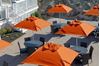 Marine Grade Canopy 6.5 Ft. Fiberglass Market Umbrella