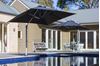 Marine Grade 9 ft Square Aluminum Cantilever