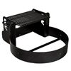 Picture of 300 Square Inch Campground Fire Ring Grill Welded Steel, Inground Tilt Back