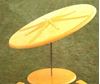 Umbrella 7 1/2 Foot Round Fiberglass Galvanized