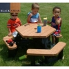 Kid's Hexagonal Recycled Plastic Picnic Table