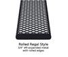 Thermoplastic Steel Picnic Table Rolled Regal