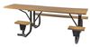 Frame only for 8 ft. ADA Wheelchair Acessible Table, Welded 2 3/8” OD Galvanized Steel, Portable
