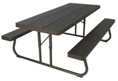 6 ft. Rectangular Folding Picnic Table