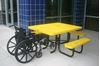 RHINO Expanded Metal Picnic Table