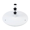 Powder Coated Steel 50 lb. Umbrella Base, Under Table Use 