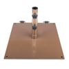 Powder Coated Steel Umbrella Base with Wheels