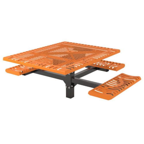 ADA Wheelchair Accessible Thermoplastic Steel Picnic Table