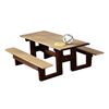 6 ft. Recycled Plastic Commercial Picnic Table Rectangular