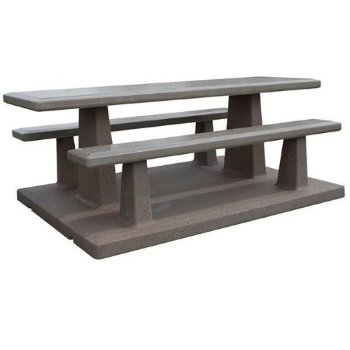 Precast Rectangular Picnic Table