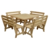 Square Dining Set