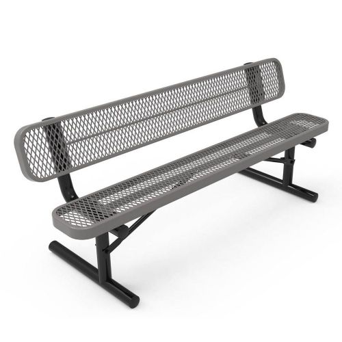 8 Foot Bench w/ Back