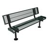 6 Ft. ELITE Backed Rolled Edge Bench
