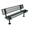 4 Ft. ELITE Backed Rolled Edge Bench