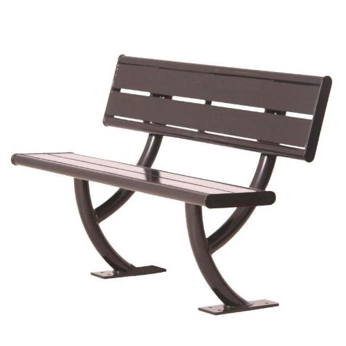 Acadia Plank Backed Bench	