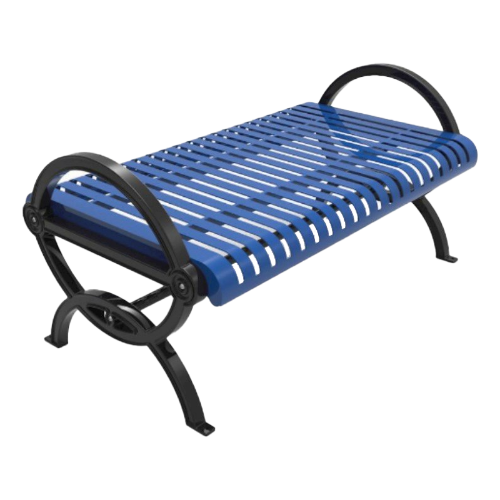 Gateway Cast Aluminum Backless Bench