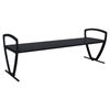 Zion Slatted Backless Bench
